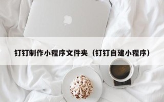 六安钉钉制作小程序文件夹（钉钉自建小程序）