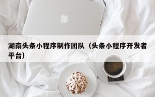 六安湖南头条小程序制作团队（头条小程序开发者平台）